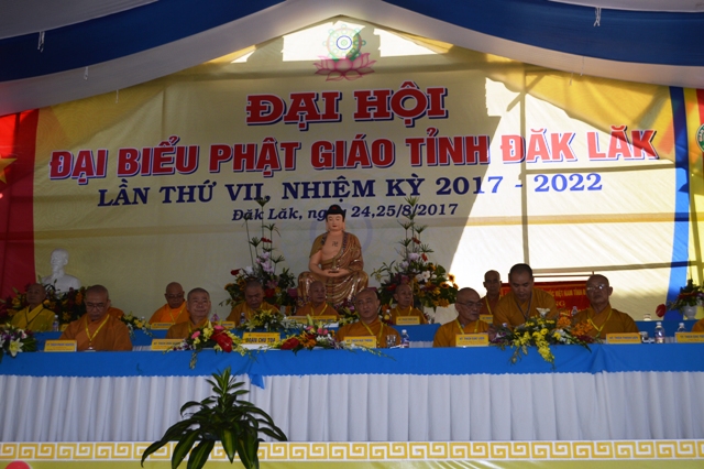 Đăk Lăk trọng thể khai mạc Đại hội Đại biểu Phật giáo tỉnh nhiệm  kỳ 2017-2022