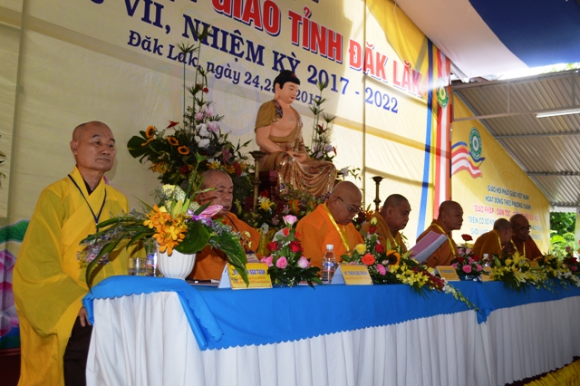 Đăk Lăk trọng thể khai mạc Đại hội Đại biểu Phật giáo tỉnh nhiệm  kỳ 2017-2022