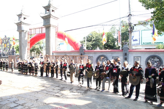Đăk Lăk trọng thể khai mạc Đại hội Đại biểu Phật giáo tỉnh nhiệm  kỳ 2017-2022
