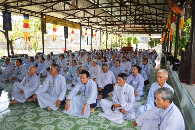 Khánh Hòa: Khóa tu Niệm Phật Một Ngày An Lạc lần thứ 88 tại chùa Sắc Tứ Minh Thiện