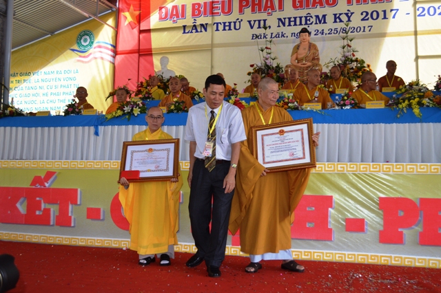Đăk Lăk trọng thể khai mạc Đại hội Đại biểu Phật giáo tỉnh nhiệm  kỳ 2017-2022