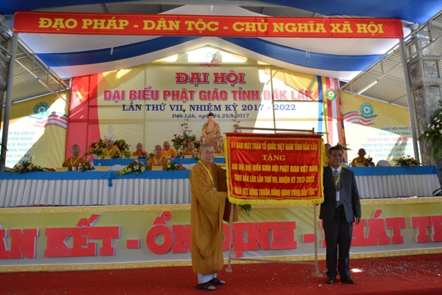 Đăk Lăk trọng thể khai mạc Đại hội Đại biểu Phật giáo tỉnh nhiệm  kỳ 2017-2022