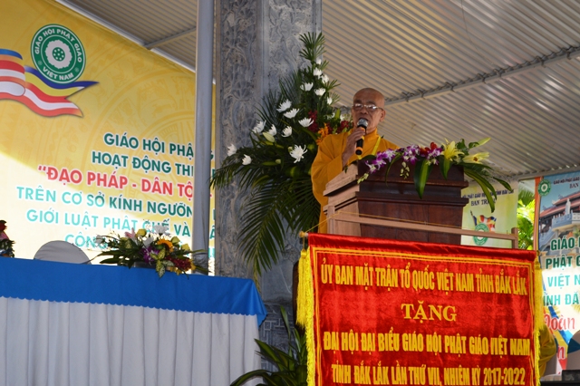 Đăk Lăk trọng thể khai mạc Đại hội Đại biểu Phật giáo tỉnh nhiệm  kỳ 2017-2022