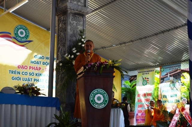 Đăk Lăk trọng thể khai mạc Đại hội Đại biểu Phật giáo tỉnh nhiệm  kỳ 2017-2022