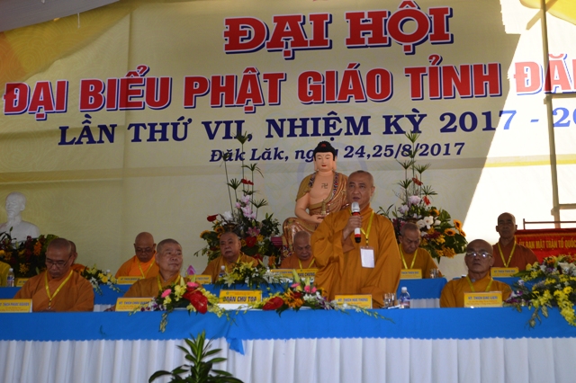 Đăk Lăk trọng thể khai mạc Đại hội Đại biểu Phật giáo tỉnh nhiệm  kỳ 2017-2022