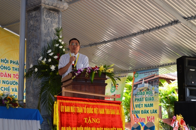 Đăk Lăk trọng thể khai mạc Đại hội Đại biểu Phật giáo tỉnh nhiệm  kỳ 2017-2022