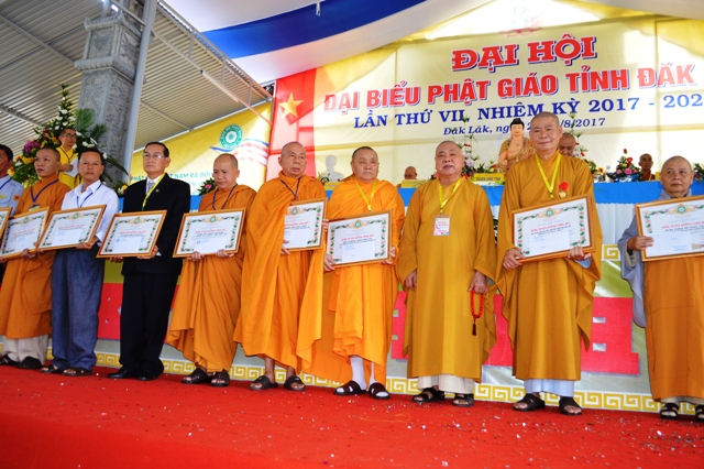 Đăk Lăk trọng thể khai mạc Đại hội Đại biểu Phật giáo tỉnh nhiệm  kỳ 2017-2022
