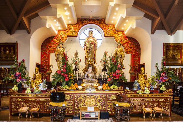 Thăm Chùa Đức Viên San Jose ( Hoa Kỳ )