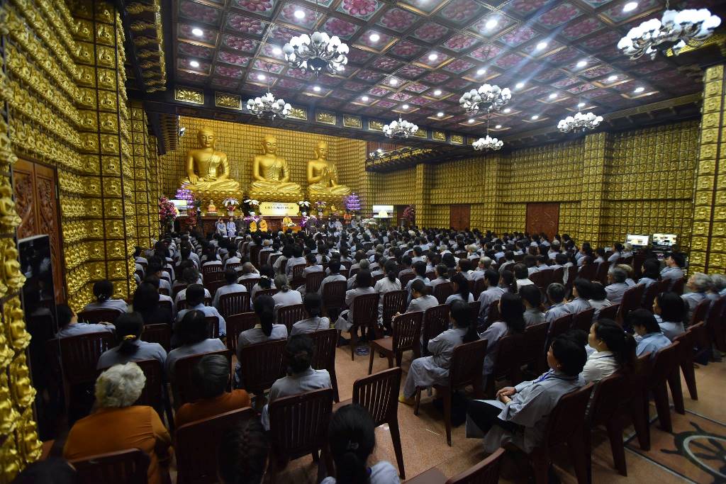 Chùa Giác Ngộ: Khóa tu Ngày an lạc thứ 33