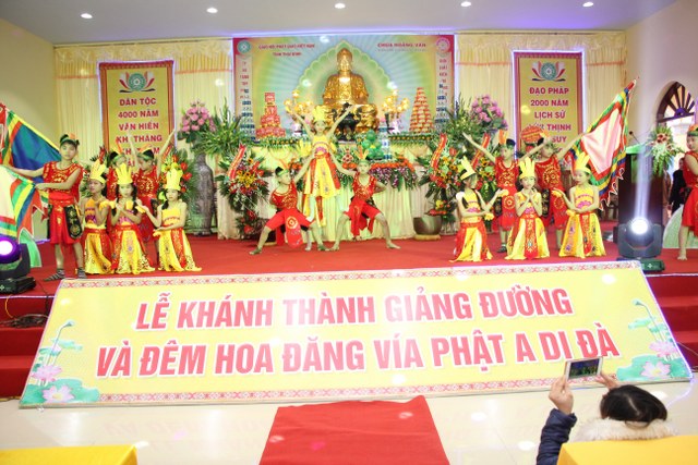 Thái Bình: Khánh thành giảng đường chùa Hoằng Văn