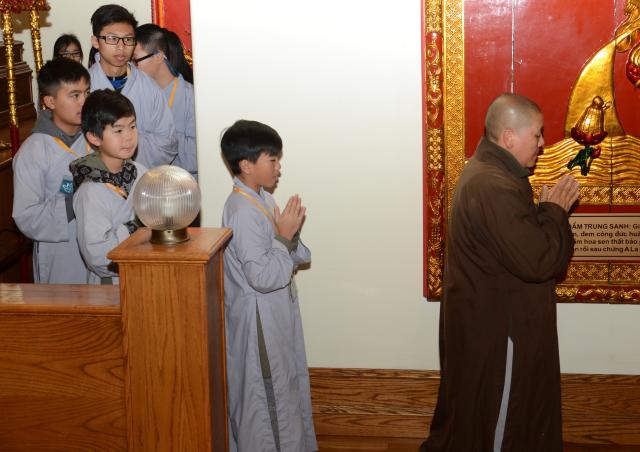 Hoa Kỳ: Khóa tu thiếu nhi mùa đông năm 2017 tại chùa Đức Viên - San Jose - ngày 29/12
