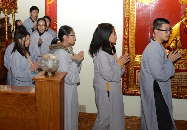 Hoa Kỳ: Khóa tu thiếu nhi mùa đông năm 2017 tại chùa Đức Viên - San Jose - ngày 29/12