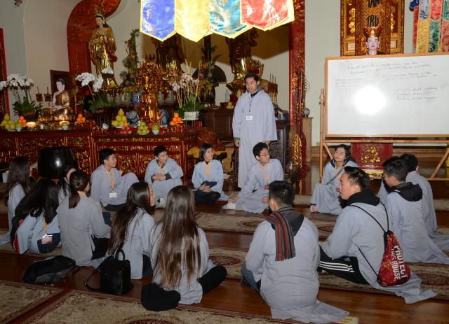 Hoa Kỳ: Khóa tu thiếu nhi mùa đông năm 2017 tại chùa Đức Viên - San Jose - ngày 29/12