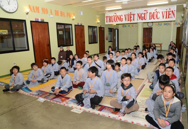 Hoa Kỳ: Khóa tu thiếu nhi mùa đông năm 2017 tại chùa Đức Viên - San Jose - ngày 29/12