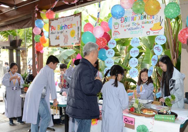 Chùa Đức Viên  San Jose ( Hoa Kỳ ) Tổ Chức Lễ Bế Mạc Khoá Tu Thiếu Nhi Mùa Đông Năm 2017