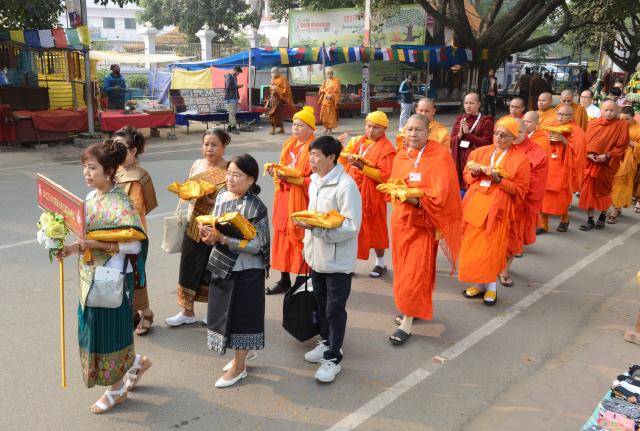 Trang Nghiêm Khai Mạc Đại Lễ Trùng Tụng Tam Tạng Thánh Điển Pali Tại Bồ Đề Đạo Tràng ( Ấn Độ ) Lần Thứ 13 năm 2017