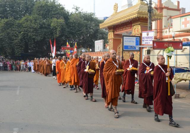 Trang Nghiêm Khai Mạc Đại Lễ Trùng Tụng Tam Tạng Thánh Điển Pali Tại Bồ Đề Đạo Tràng ( Ấn Độ ) Lần Thứ 13 năm 2017