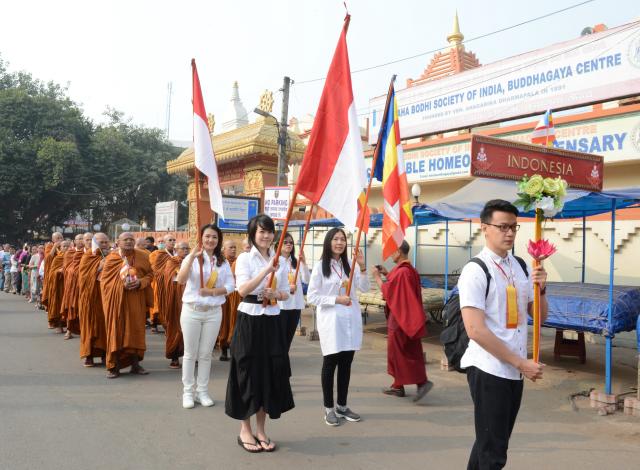 Trang Nghiêm Khai Mạc Đại Lễ Trùng Tụng Tam Tạng Thánh Điển Pali Tại Bồ Đề Đạo Tràng ( Ấn Độ ) Lần Thứ 13 năm 2017