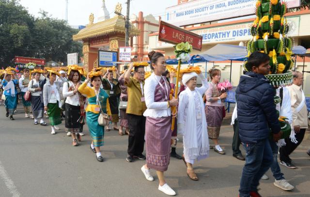 Trang Nghiêm Khai Mạc Đại Lễ Trùng Tụng Tam Tạng Thánh Điển Pali Tại Bồ Đề Đạo Tràng ( Ấn Độ ) Lần Thứ 13 năm 2017