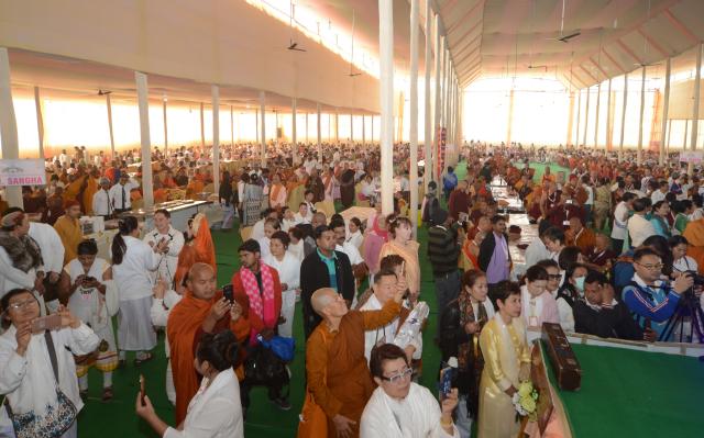 Trang Nghiêm Khai Mạc Đại Lễ Trùng Tụng Tam Tạng Thánh Điển Pali Tại Bồ Đề Đạo Tràng ( Ấn Độ ) Lần Thứ 13 năm 2017