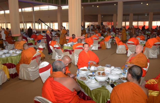 Trang Nghiêm Khai Mạc Đại Lễ Trùng Tụng Tam Tạng Thánh Điển Pali Tại Bồ Đề Đạo Tràng ( Ấn Độ ) Lần Thứ 13 năm 2017