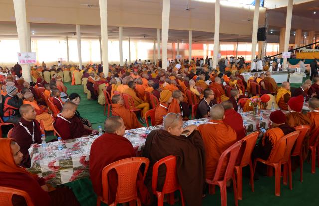 Trang Nghiêm Khai Mạc Đại Lễ Trùng Tụng Tam Tạng Thánh Điển Pali Tại Bồ Đề Đạo Tràng ( Ấn Độ ) Lần Thứ 13 năm 2017