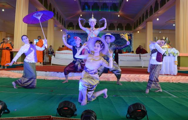 Trang Nghiêm Khai Mạc Đại Lễ Trùng Tụng Tam Tạng Thánh Điển Pali Tại Bồ Đề Đạo Tràng ( Ấn Độ ) Lần Thứ 13 năm 2017
