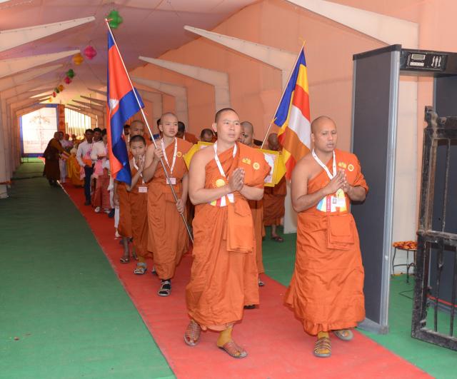 Trang Nghiêm Khai Mạc Đại Lễ Trùng Tụng Tam Tạng Thánh Điển Pali Tại Bồ Đề Đạo Tràng ( Ấn Độ ) Lần Thứ 13 năm 2017
