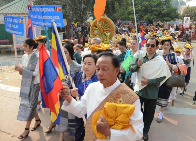 Trang Nghiêm Khai Mạc Đại Lễ Trùng Tụng Tam Tạng Thánh Điển Pali Tại Bồ Đề Đạo Tràng ( Ấn Độ ) Lần Thứ 13 năm 2017