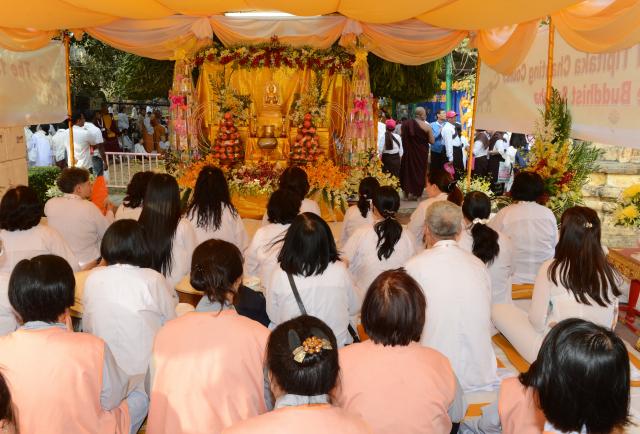 Trang Nghiêm Khai Mạc Đại Lễ Trùng Tụng Tam Tạng Thánh Điển Pali Tại Bồ Đề Đạo Tràng ( Ấn Độ ) Lần Thứ 13 năm 2017