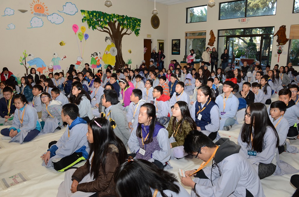 Chùa Đức Viên, San Jose (Hoa Kỳ)  Tổ Chức Khóa Tu Thiếu Nhi Mùa Đông 2017