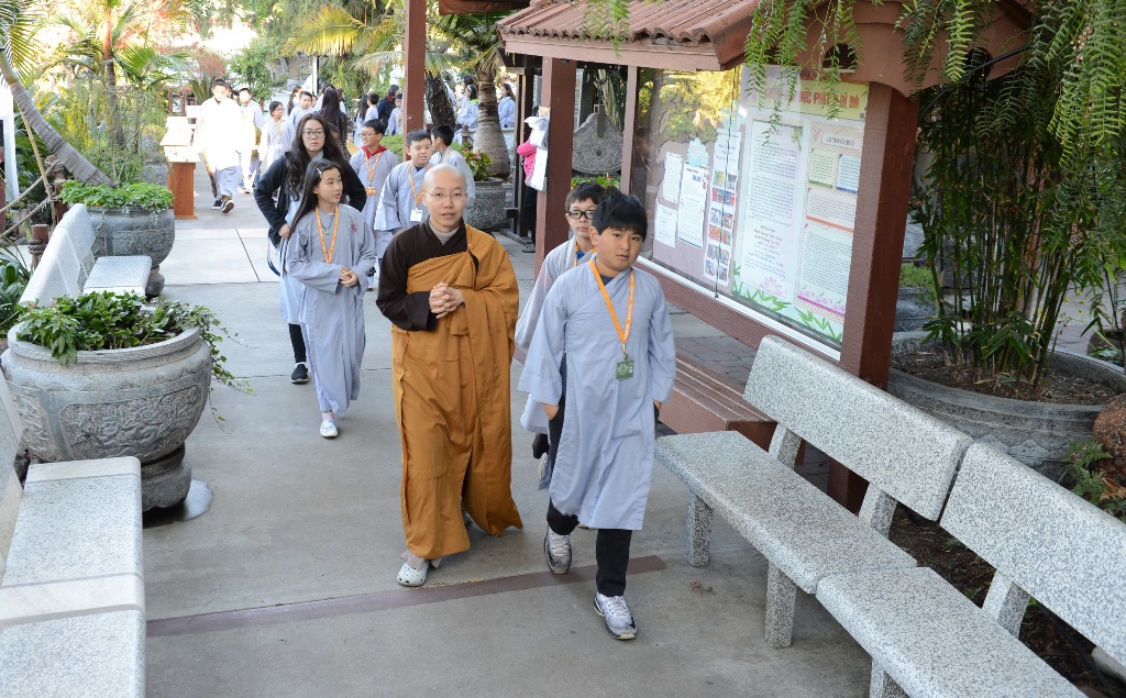 Chùa Đức Viên, San Jose (Hoa Kỳ)  Tổ Chức Khóa Tu Thiếu Nhi Mùa Đông 2017