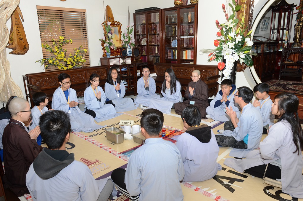 Chùa Đức Viên, San Jose (Hoa Kỳ)  Tổ Chức Khóa Tu Thiếu Nhi Mùa Đông 2017
