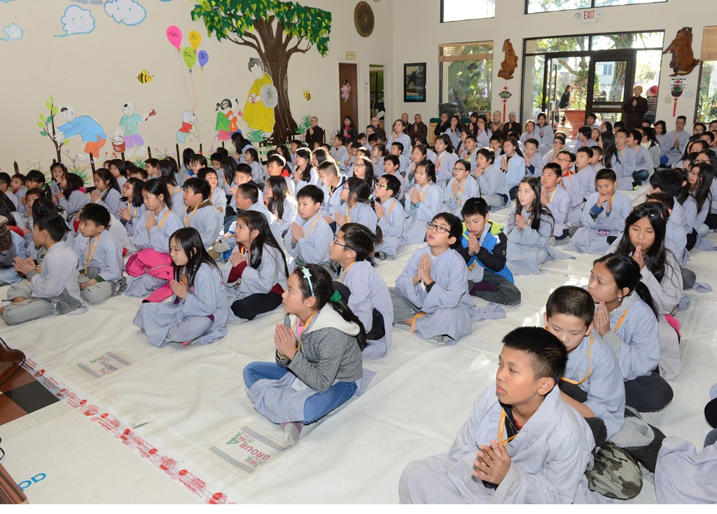 Chùa Đức Viên, San Jose (Hoa Kỳ)  Tổ Chức Khóa Tu Thiếu Nhi Mùa Đông 2017