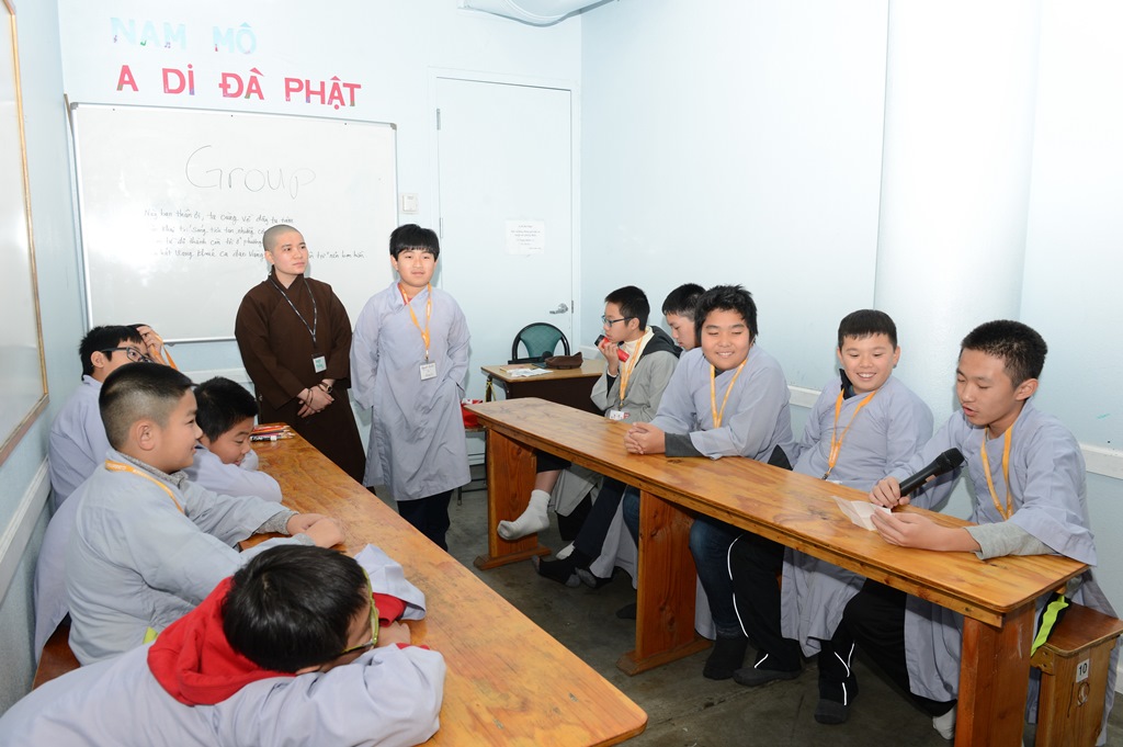 Chùa Đức Viên, San Jose (Hoa Kỳ)  Tổ Chức Khóa Tu Thiếu Nhi Mùa Đông 2017