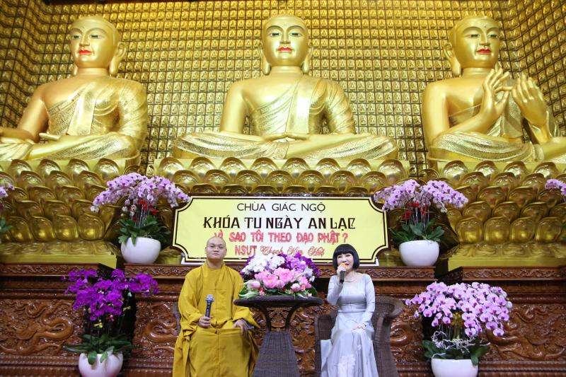 Chùa Giác Ngộ: Khóa tu ngày an lạc thứ 29