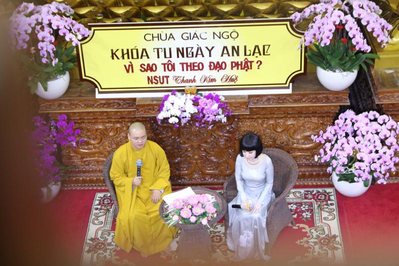 Chùa Giác Ngộ: Khóa tu ngày an lạc thứ 29