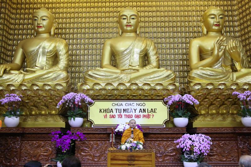 Chùa Giác Ngộ: Khóa tu ngày an lạc thứ 29