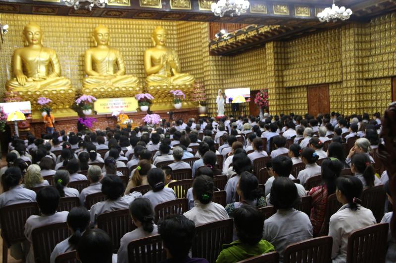 Chùa Giác Ngộ: Khóa tu ngày an lạc thứ 29
