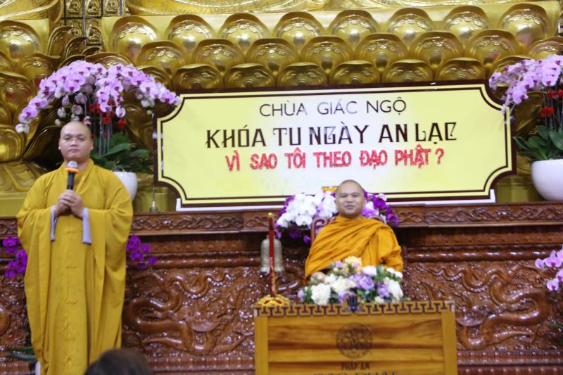 Chùa Giác Ngộ: Khóa tu ngày an lạc thứ 29