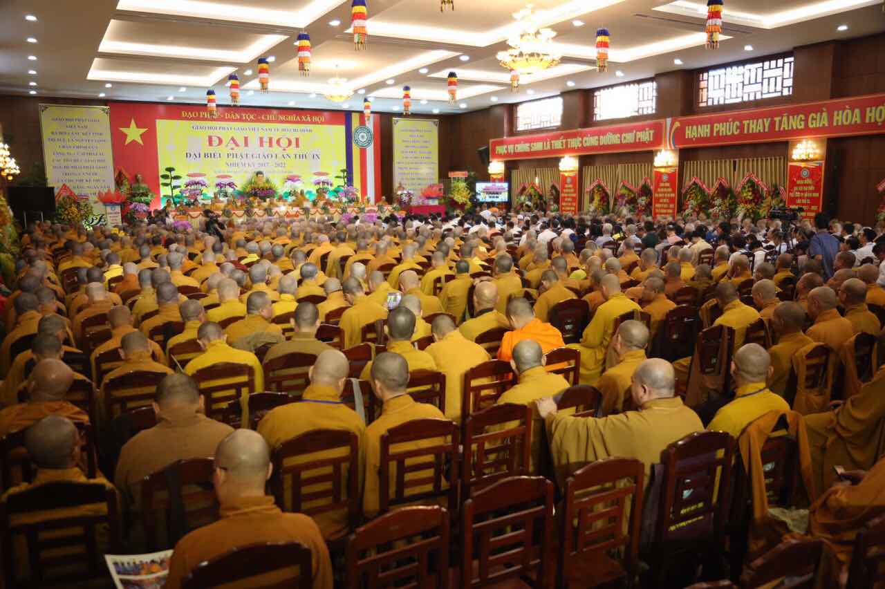 TP. HCM. Trọng thể tổ chức Đại hội Đại biểu PG TP. HCM lần IX