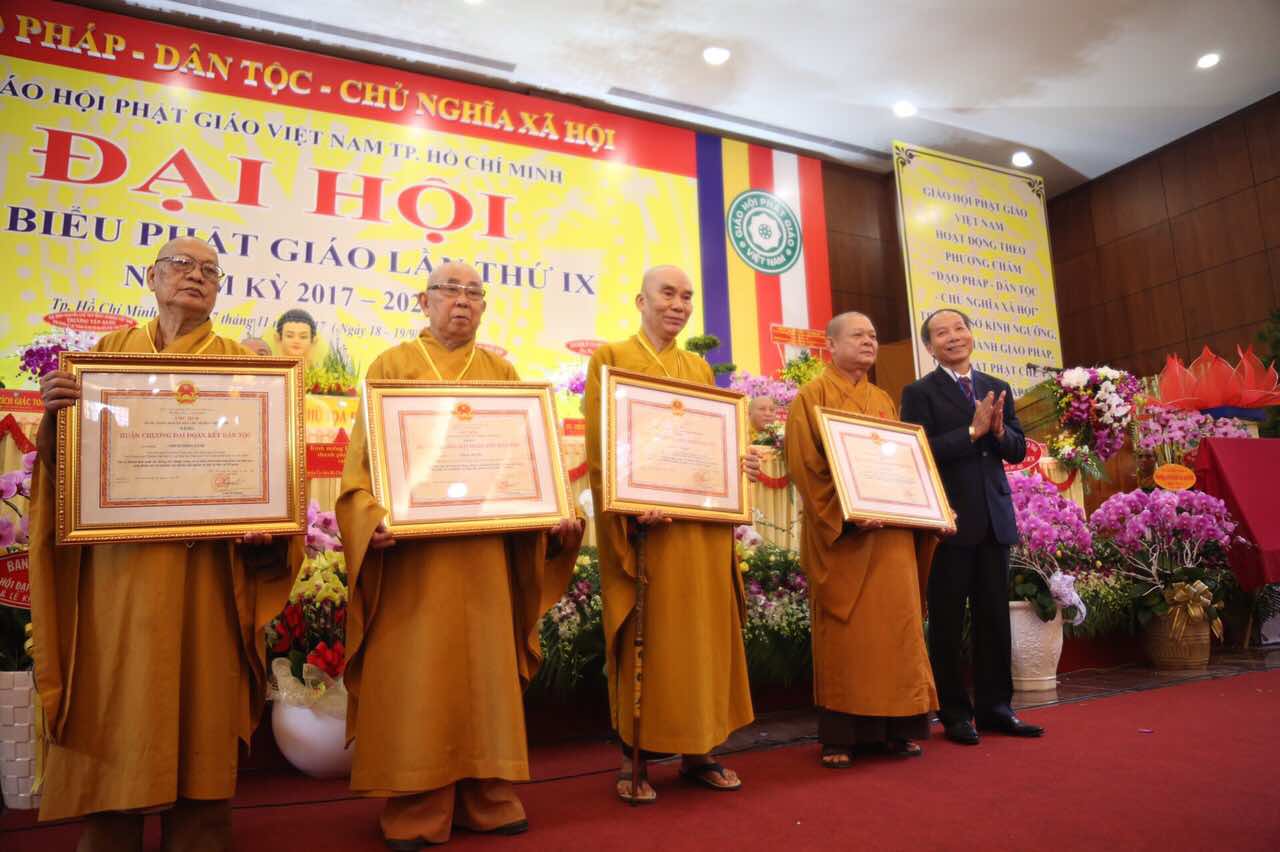 TP. HCM. Trọng thể tổ chức Đại hội Đại biểu PG TP. HCM lần IX