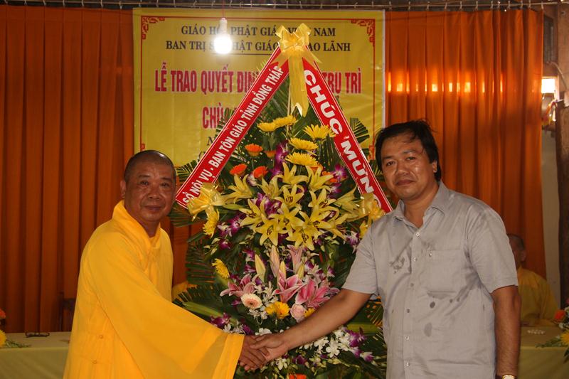 PG Đồng Tháp: Bổ nhiệm trụ trì chùa Trang Nghiêm (TP. Cao Lãnh)