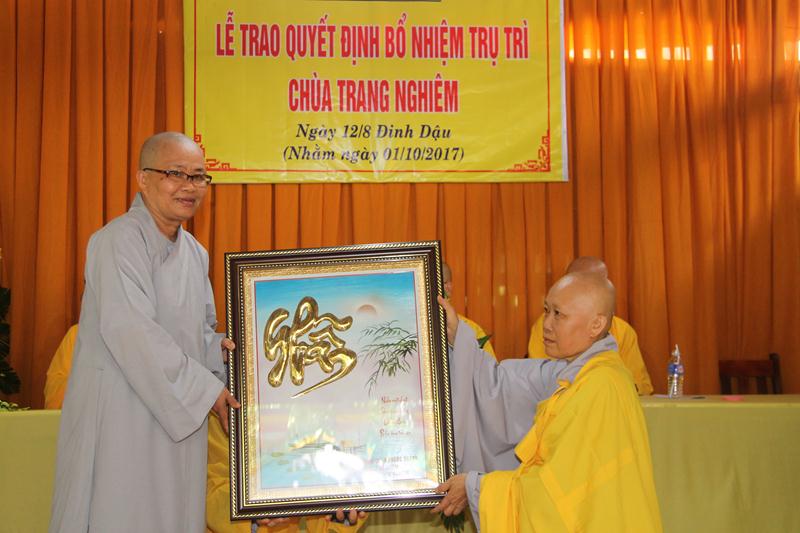 PG Đồng Tháp: Bổ nhiệm trụ trì chùa Trang Nghiêm (TP. Cao Lãnh)
