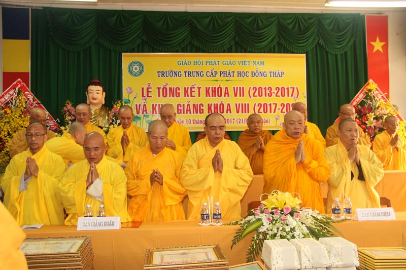 Đồng Tháp: Lễ tốt nghiệp khóa VII và Khai giảng khóa VIII, Trường TCPH Đồng Tháp