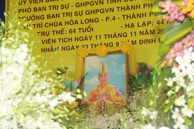 Đồng Tháp: Lễ nhập kim quan cố Hòa thượng Thích Chơn Thành