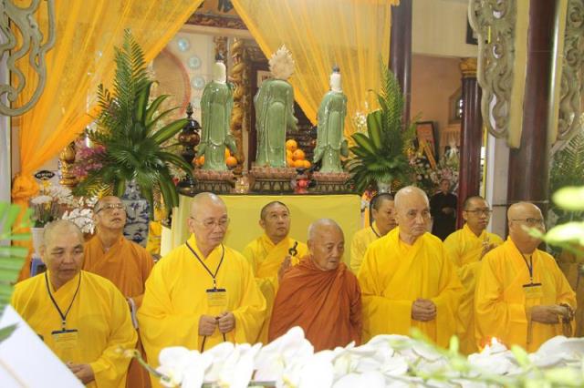 Đồng Tháp: Các phái đoàn viếng tang HT. Thích Chơn Thành