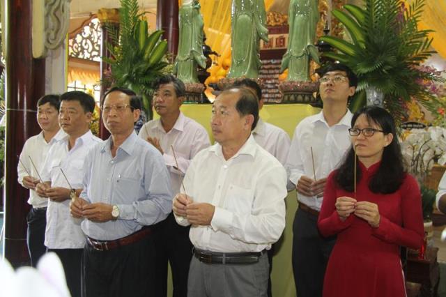 Đồng Tháp: Các phái đoàn viếng tang HT. Thích Chơn Thành