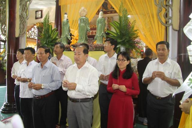 Đồng Tháp: Các phái đoàn viếng tang HT. Thích Chơn Thành