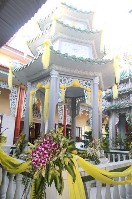 Đồng Tháp: Lễ cung tống kim quan HT. Thích Chơn Thành nhập bảo tháp
